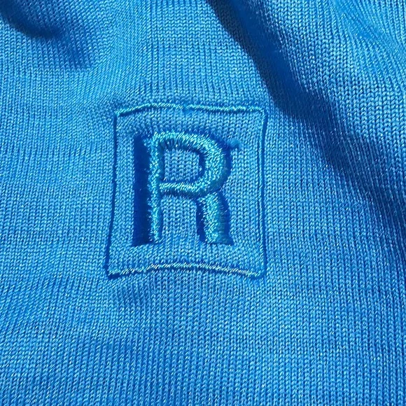Patagonia Mens Blue 1/2 Zip R1 Pullover Sweater XL